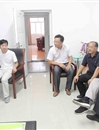 365官网党委书记王磊一行到信息学院调研招生录取工作